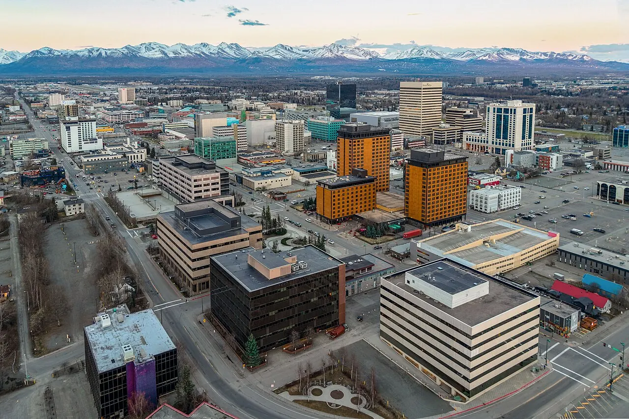 Anchorage – Anchorage, Alaska: Anchorage, Alaska skyline