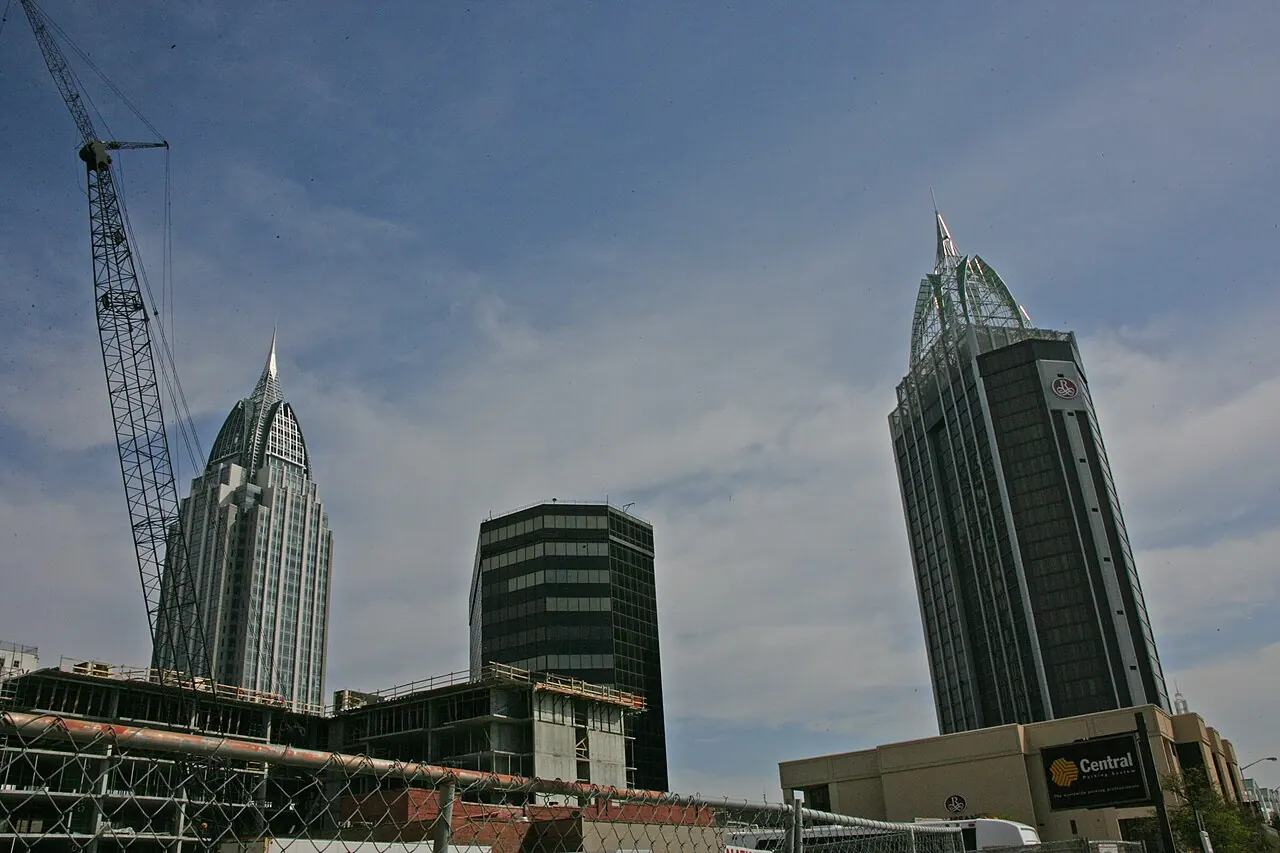 Alabama – Mobile, Alabama: Mobile Alabama skyline