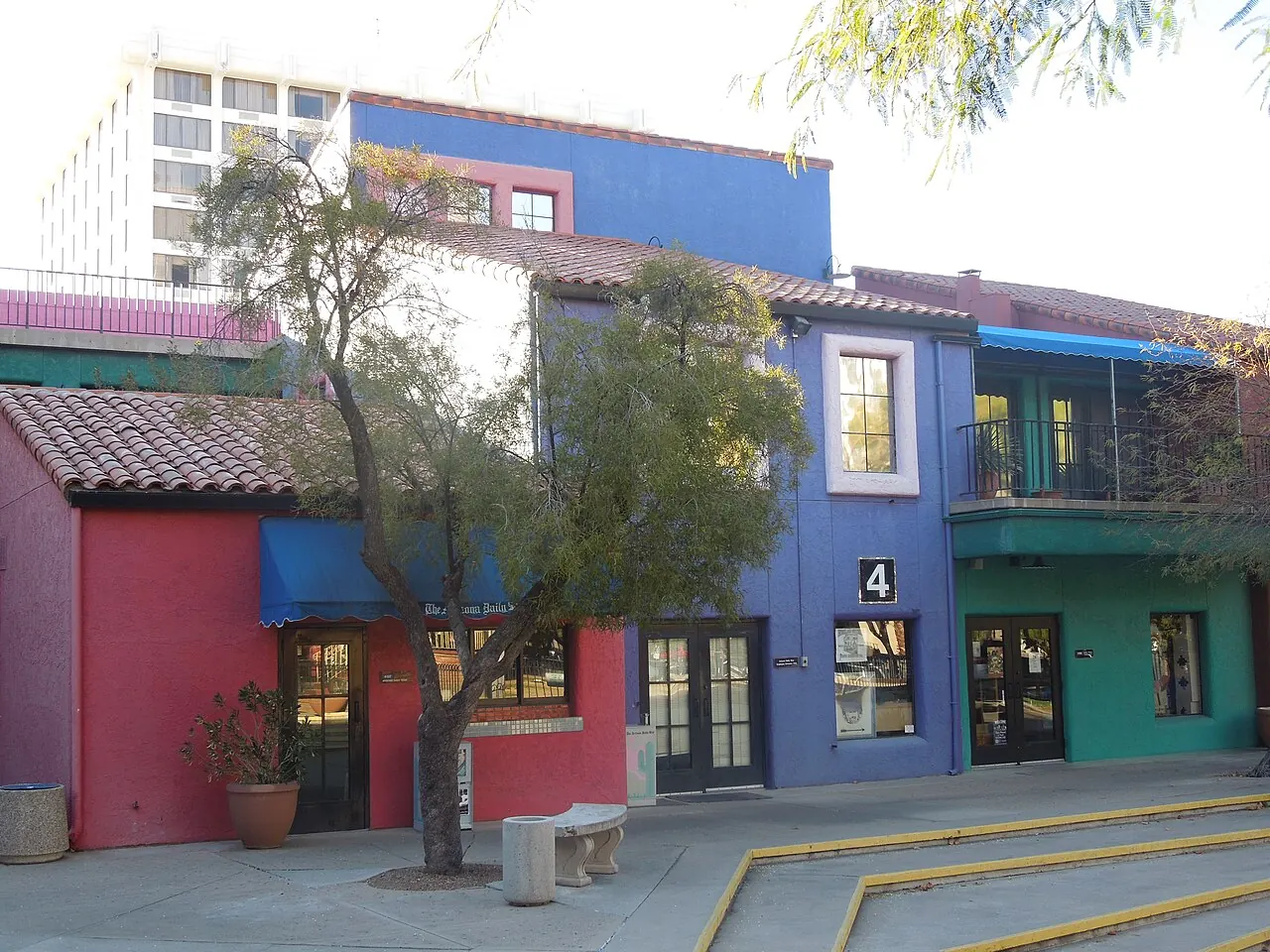 Tucson – Tucson, Arizona: Downtown Tucson Arizona Colorful Neighborhood 3