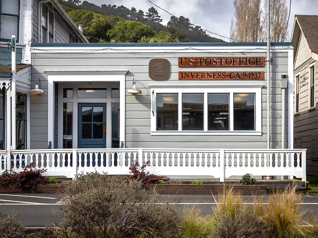 Inverness – Inverness, California: Inverness CA USA 15 - Post Office Building