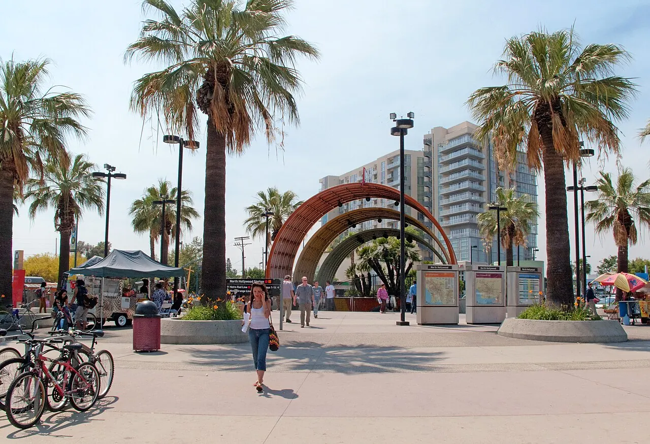 North Hollywood – North Hollywood, California: North Hollywood station LA Metro
