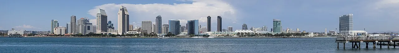 San Diego, California skyline
