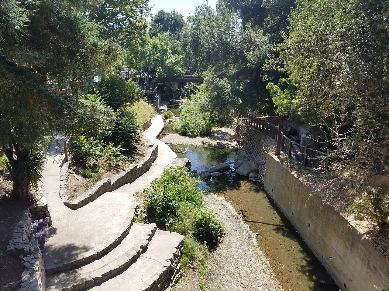 Downtown, San Luis Obispo – San Luis Obispo, California: San Luis Obispo Creek in downtown SLO