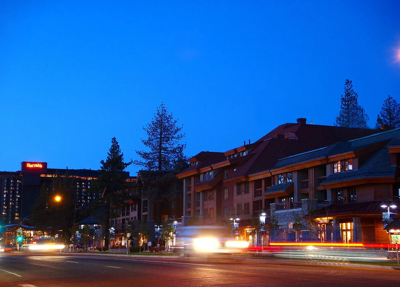 South Lake Tahoe – South Lake Tahoe, California: South Lake Tahoe Skyline