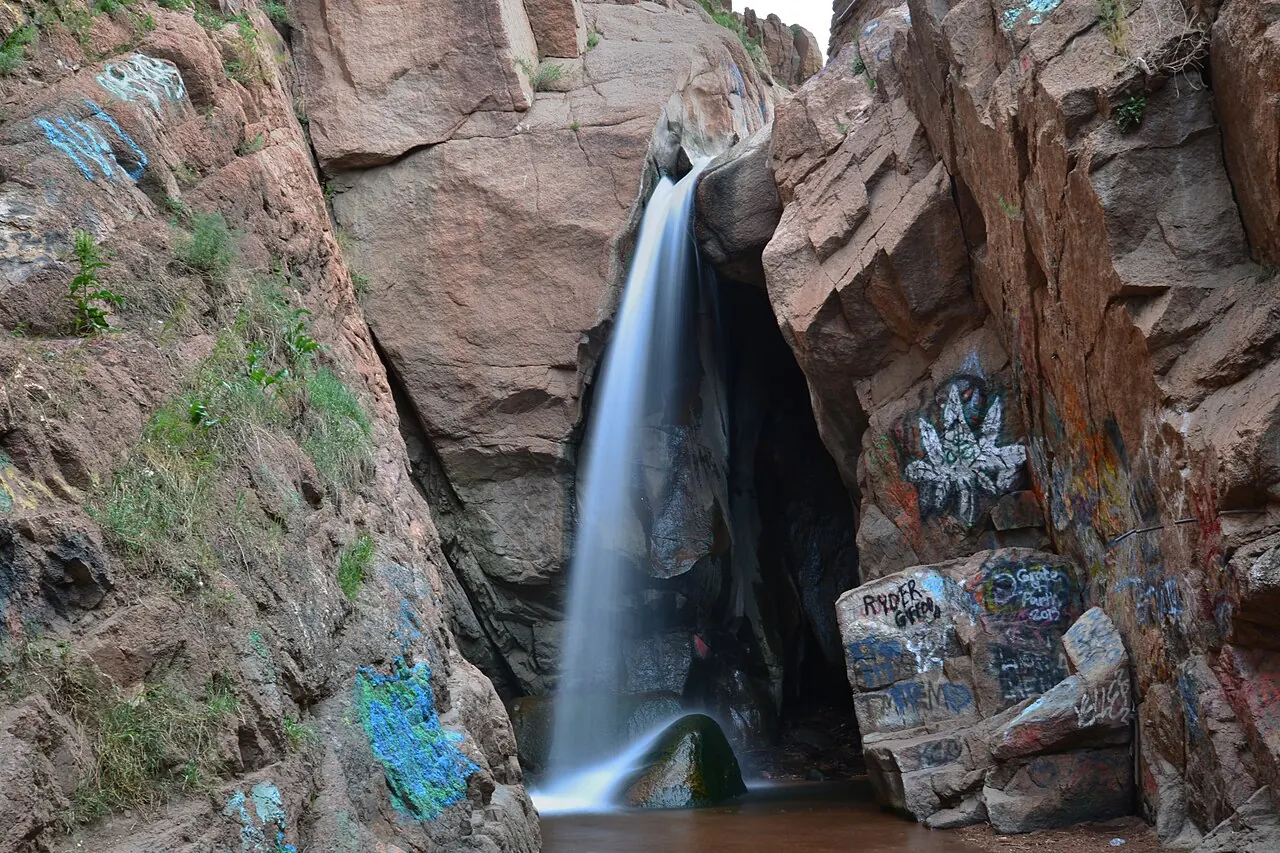 Manitou Springs – Manitou Springs, Colorado: Rainbow Falls, Manitou Springs, CO