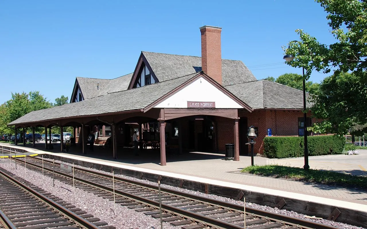 Lake Forest – Lake Forest, Illinois: Lake Forest Bahnhof