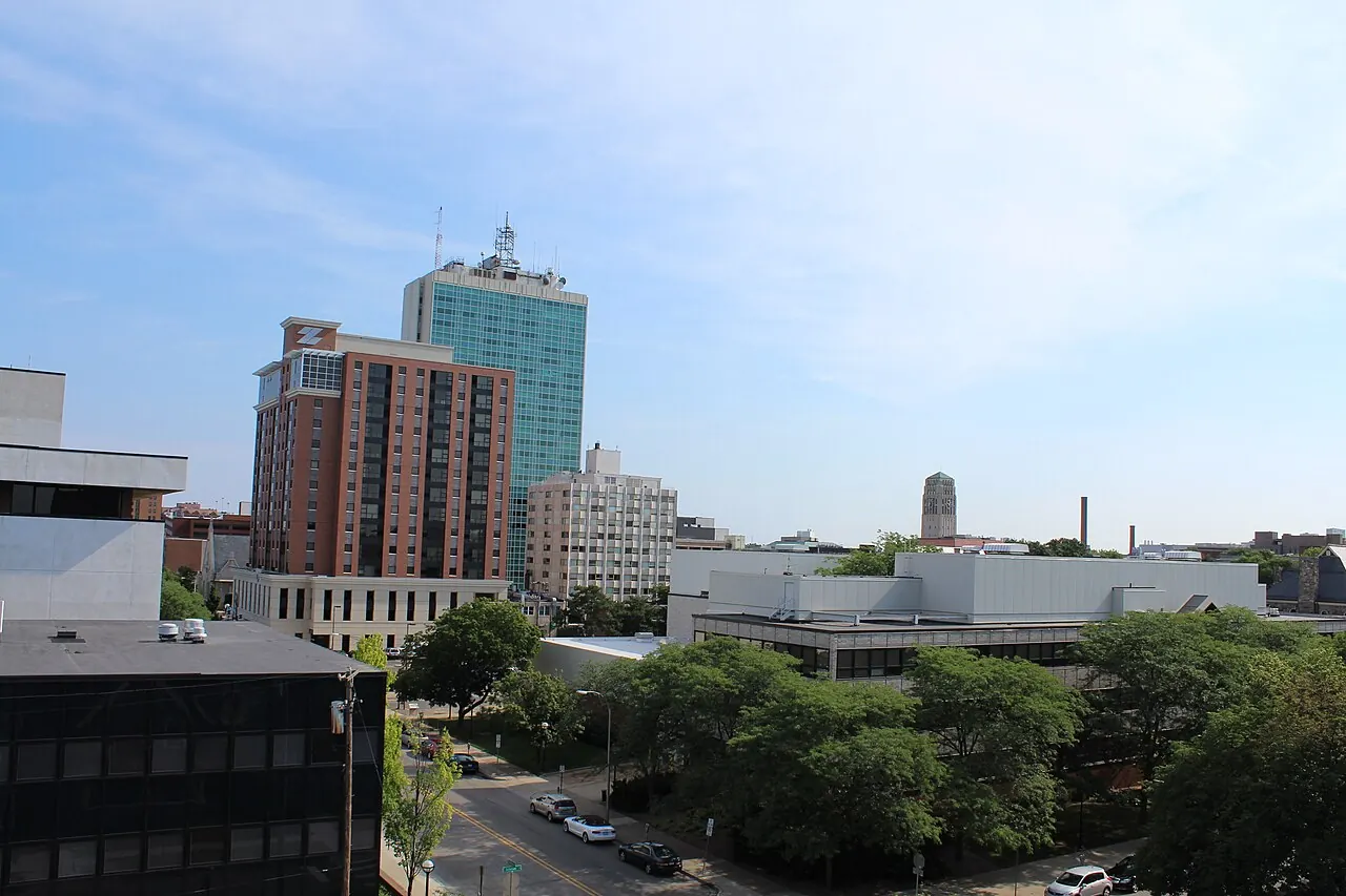 Ann Arbor – Ann Arbor, Michigan: Ann Arbor, Michigan Skyline From Thompson Street Parking Structure
