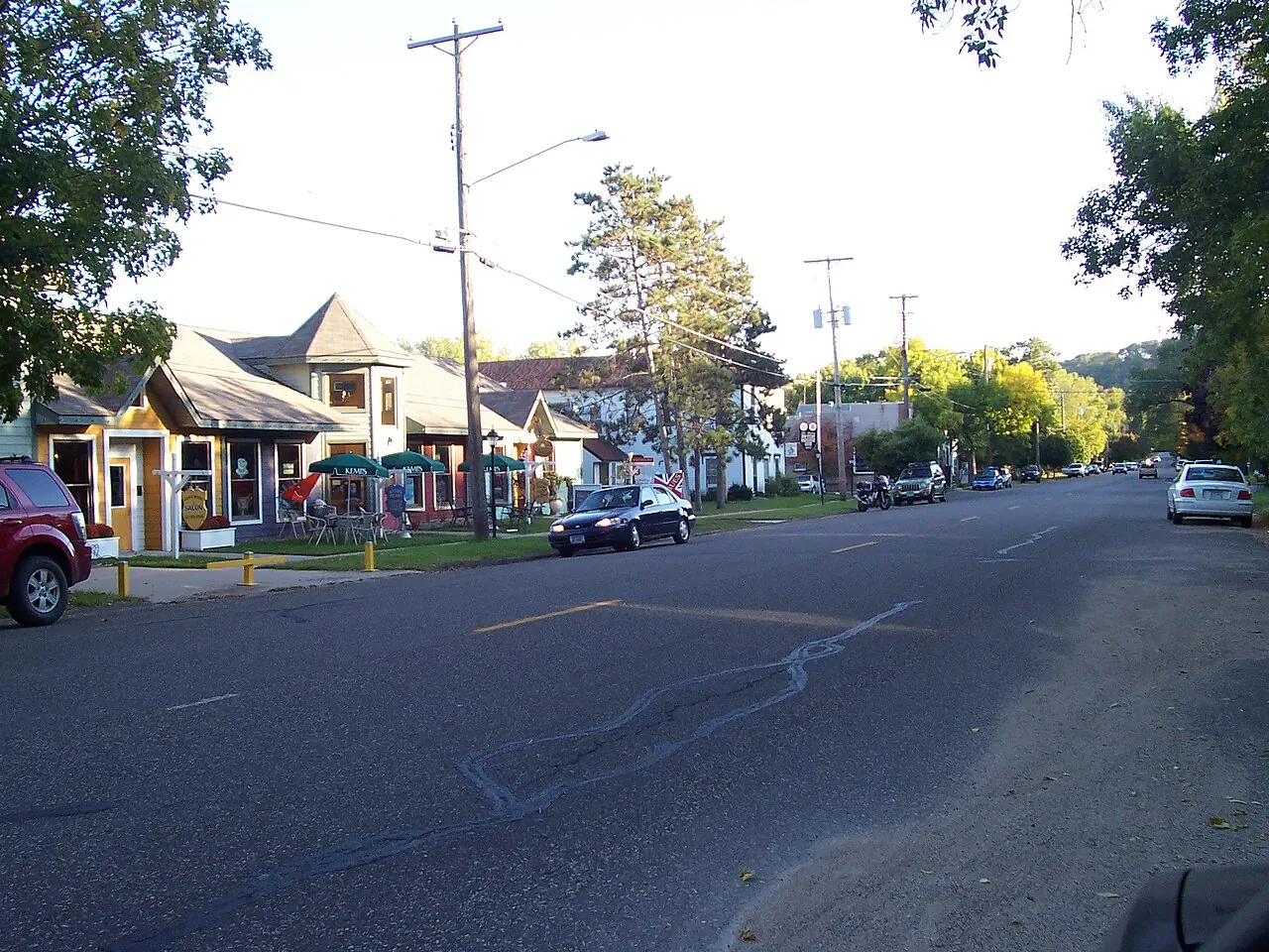 Afton – Afton, Minnesota: Residential street, Afton, Minnesota