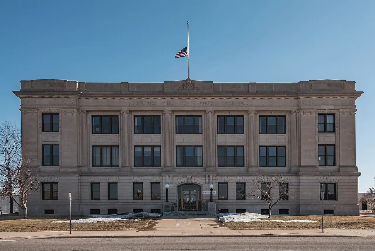 Brainerd – Brainerd, Minnesota: Historic Crow Wing County Court House, Brainerd, Minnesota