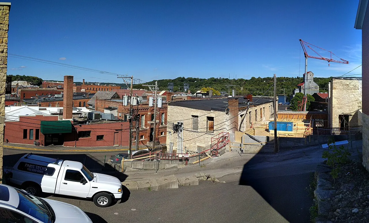 Stillwater – Stillwater, Minnesota: Stillwater in 16 - skyline from Teddy Bear Park