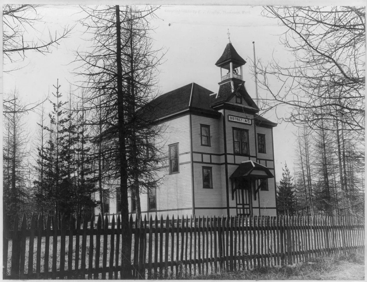 Heron – Heron, Montana: District no. 3 school, Heron, Montana LCCN98506748