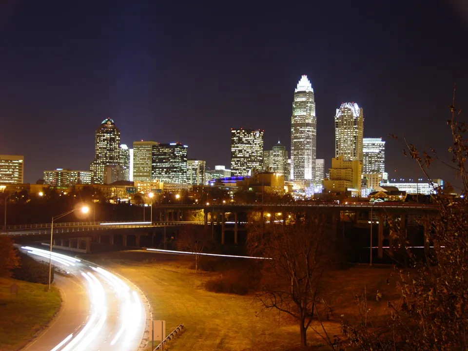 Charlotte – Charlotte, North Carolina: Skyline of Charlotte, North Carolina