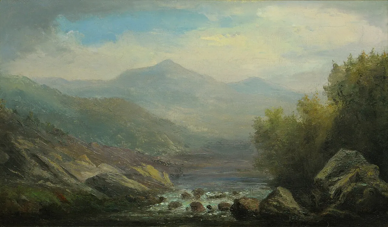 Jackson – Jackson, New Hampshire: Wildcat Brook, Jackson, NH by John White Allen Scott