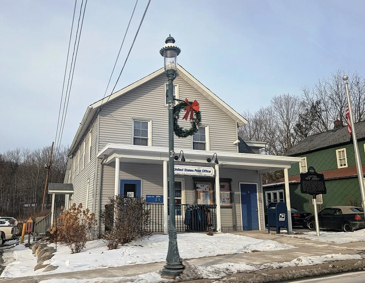 Layton – Layton, New Jersey: Layton, NJ post office, .