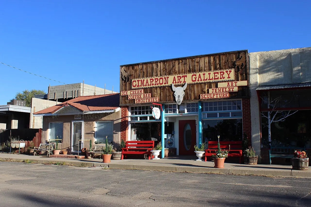 Cimarron – Cimarron, New Mexico: Cimarron Art Gallery Cimarron, NM