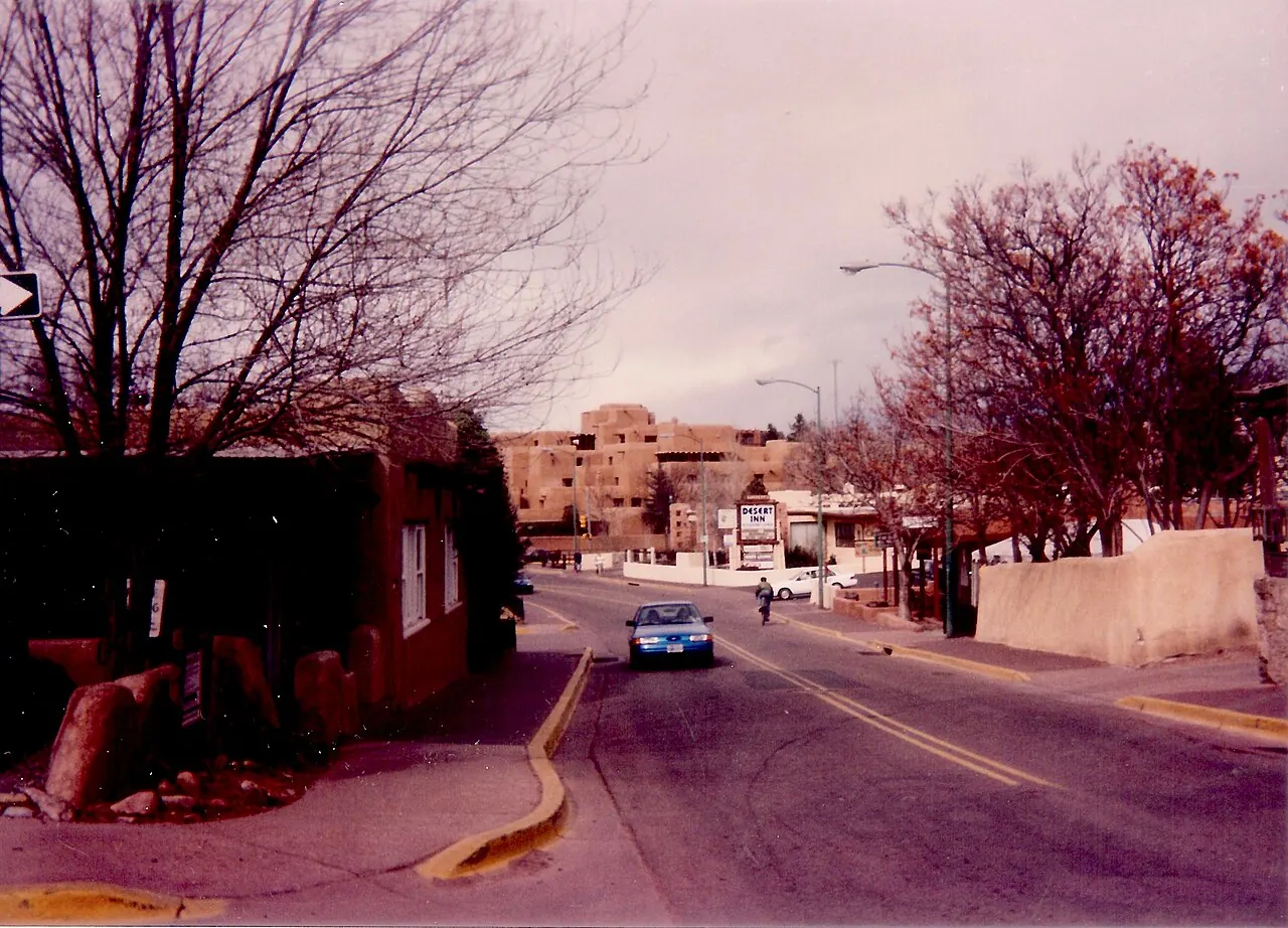 Santa Fe – Santa Fe, New Mexico: Santa Fe NM - Highway, Desert Inn