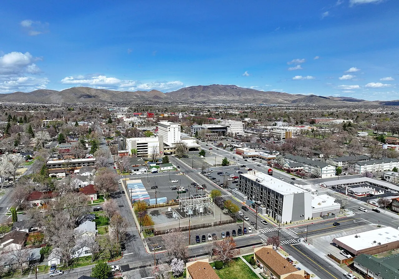 Carson City – Carson City, Nevada: Skyline of Carson City, NV