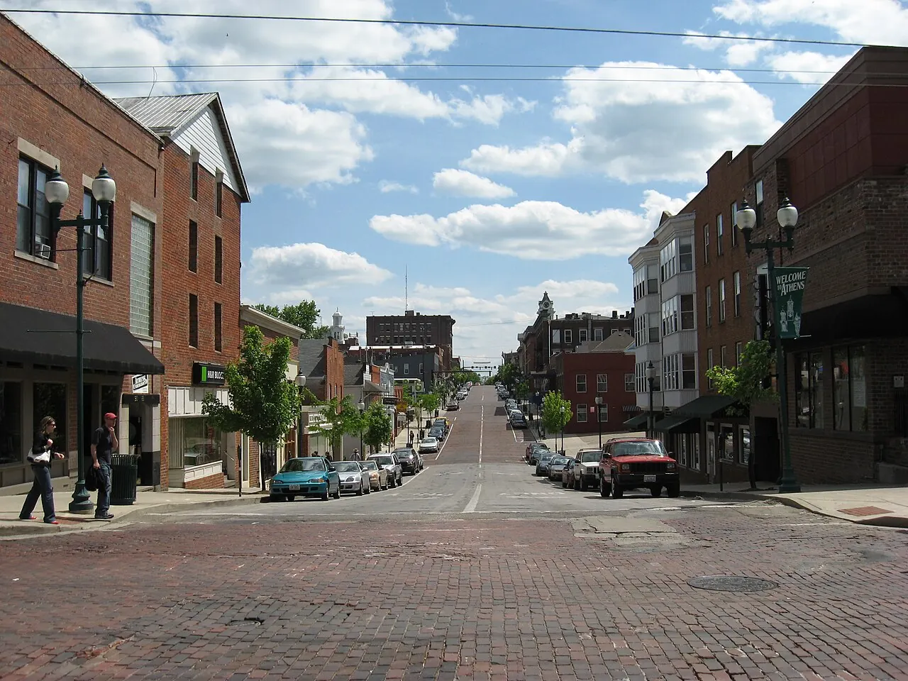 Athens – Athens, Ohio: Athens Downtown Historic District OH USA