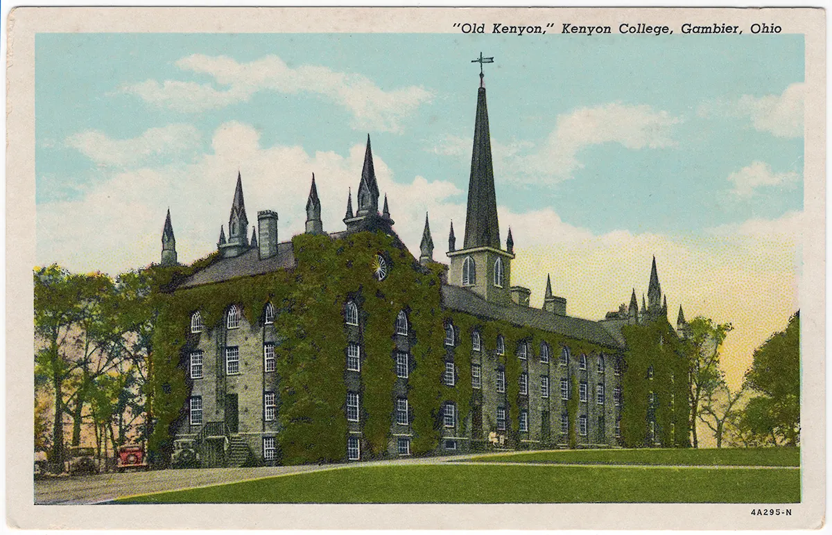 Gambier – Gambier, Ohio: "Old Kenyon," Kenyon College, Gambier, Ohio (Date Unknown)
