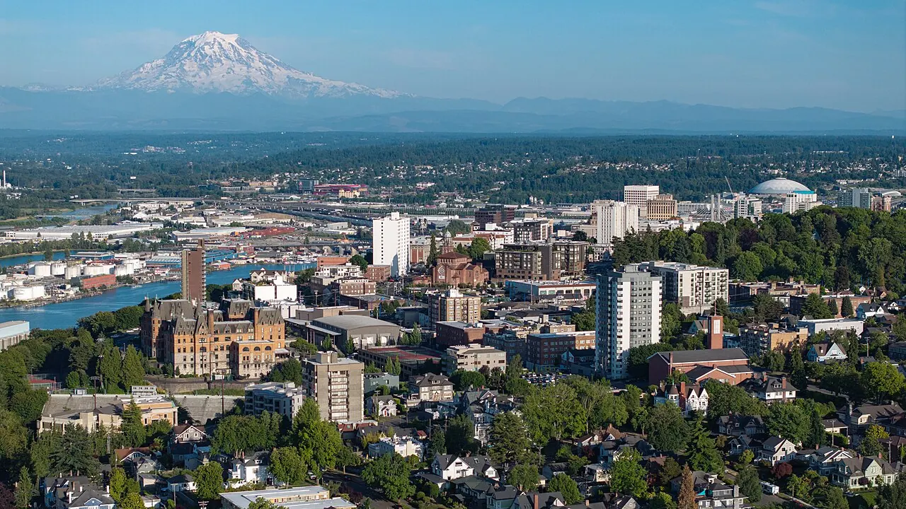 Tacoma – Tacoma, Washington: Tacoma Washington Aerial