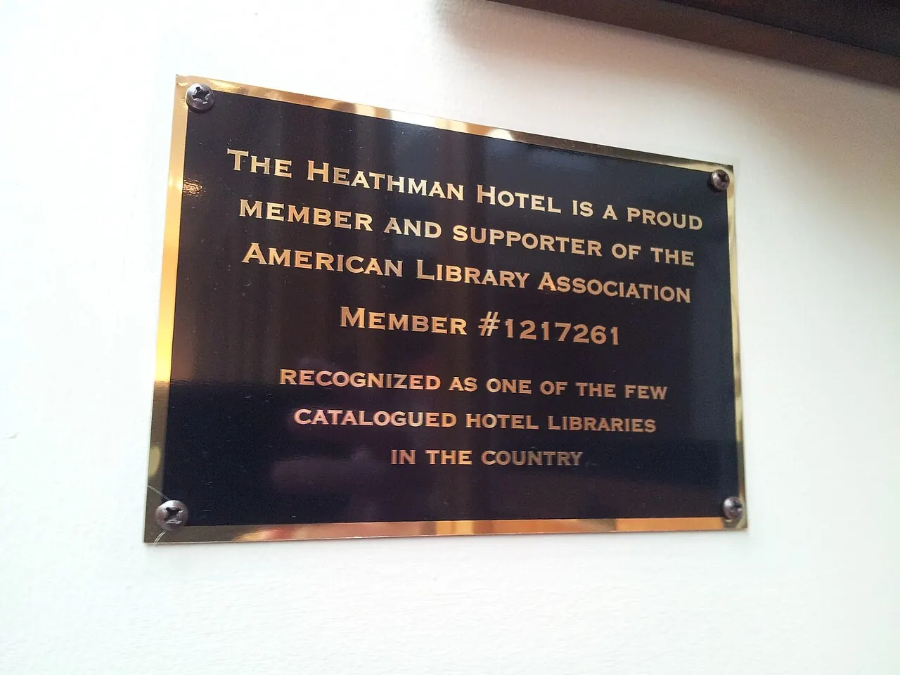 The Heathman Hotel in Portland